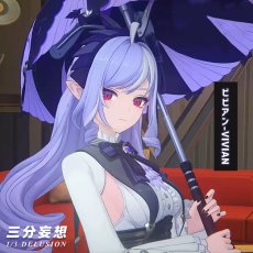 画像3: 先行予約【三分妄想1/3Delusion】ゼンレスゾーンゼロ ゼンゼロ 「モッキンバード」ビビアン-Vivian コスチューム コスプレ衣装 (3)