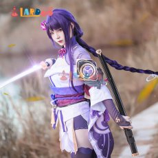 画像3: 【生産停止】原神 Genshin 稲妻 雷電将軍 コスプレ衣装 コスチューム cosplay (3)