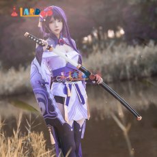 画像4: 【生産停止】原神 Genshin 稲妻 雷電将軍 コスプレ衣装 コスチューム cosplay (4)