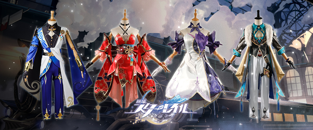 即納フルセット】 原神 クロリンデ コスプレ 衣装+ウィッグ+靴 武器