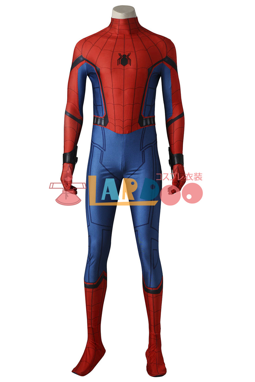 スパイダーマンホームカミング ピーター ベンジャミン パーカー ジャンプスーツコスプレ衣装 コスチューム cosplay