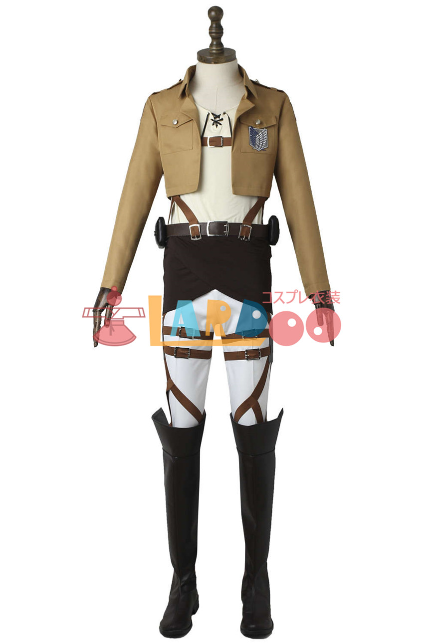 進撃の巨人 エレン イェーガー 調査兵団 コスプレ衣装 コスチューム cosplay