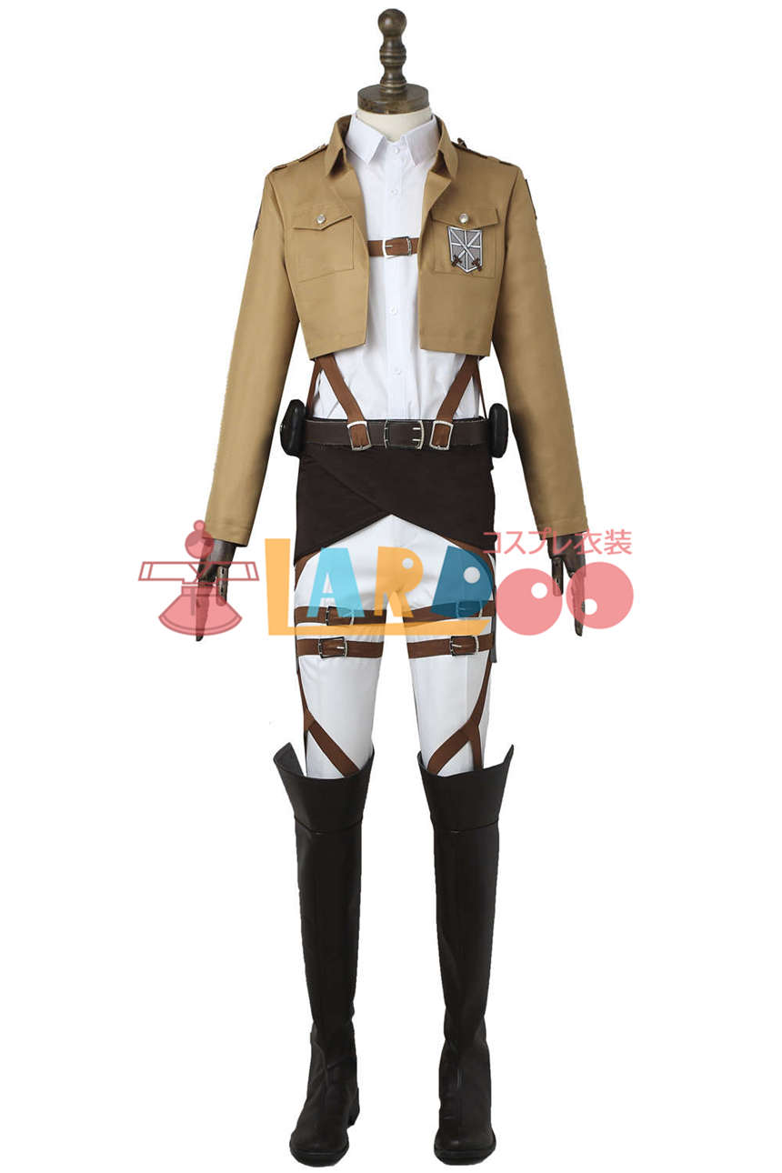 進撃の巨人 訓練兵団 マント付き コスプレ衣装 コスチューム cosplay