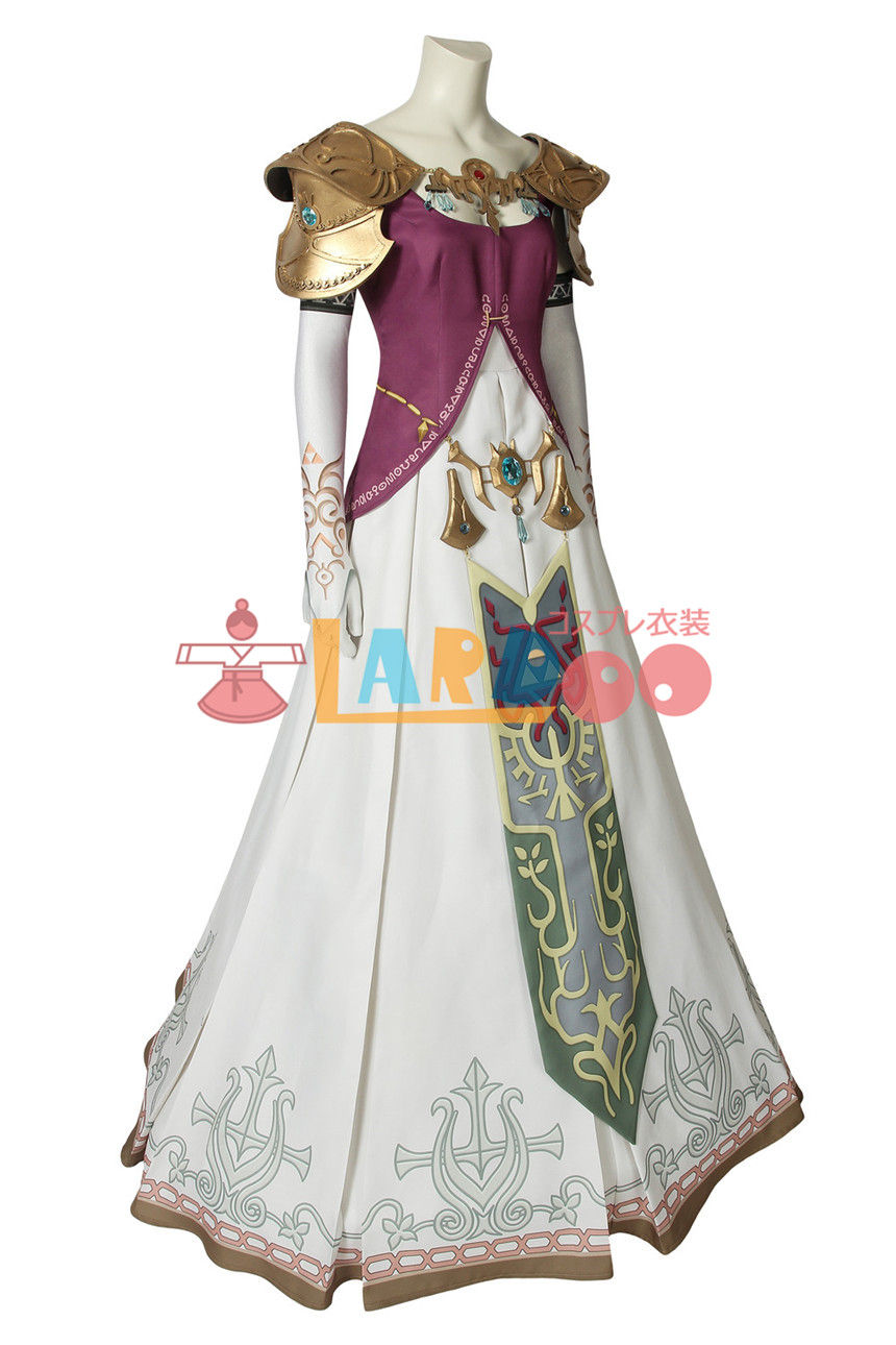 ゼルダの伝説 ゼルダ姫 コスプレ衣装-