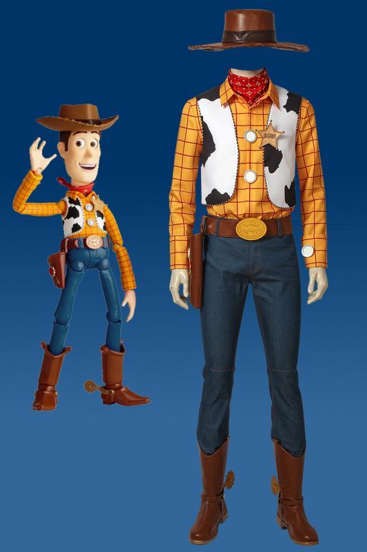 トイ ストーリー ウッディ プライド Toy Story Woody Pride ブーツ付き コスプレ衣装 アニメ コスプレ コスチューム ゲーム Cosplay