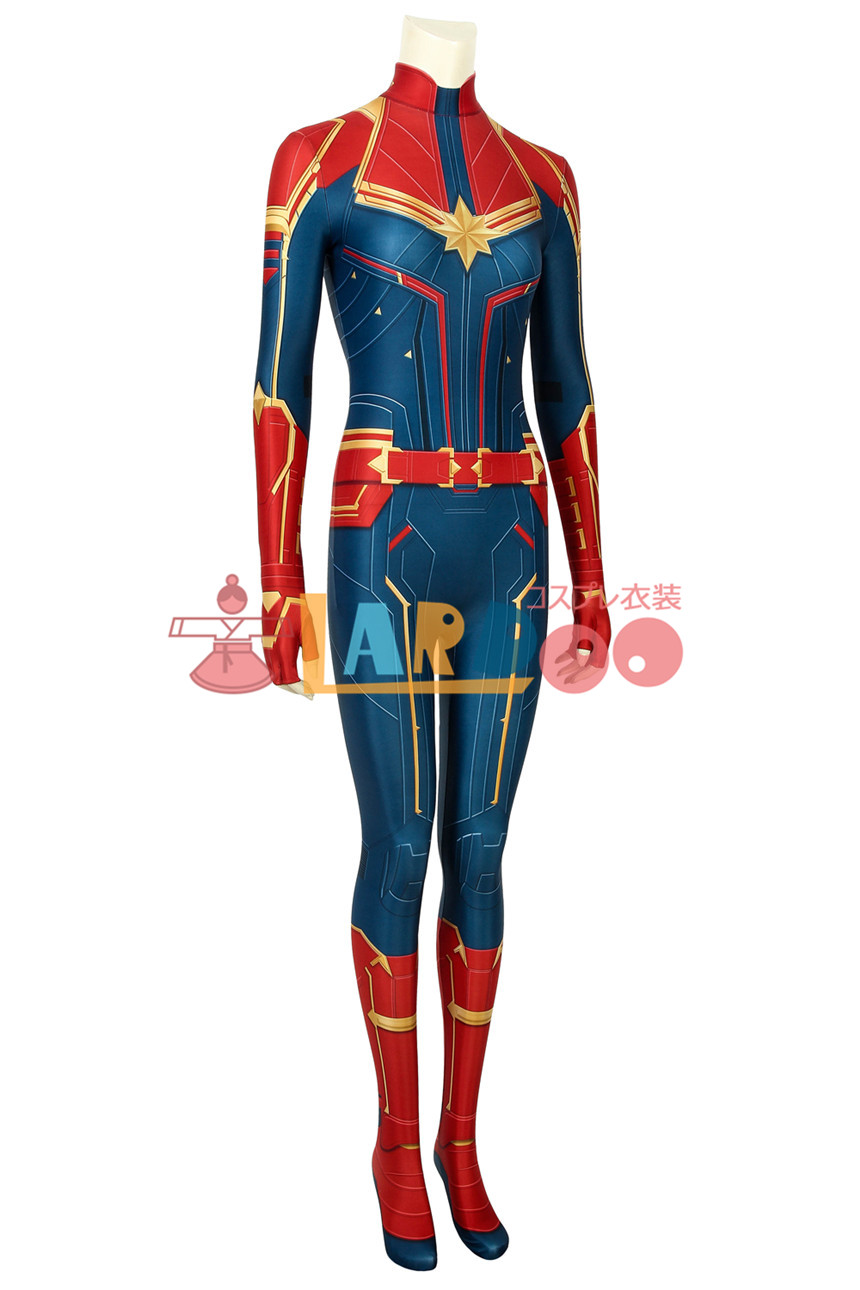 キャプテン マーベル キャロル ダンヴァース ヴァース キャプテン マーベル Captain Marvel Film Captain Marvel ジャンプスーツ コスプレ衣装 キャプテン マーベル キャロル ダンヴァース ヴァース キャプテン マーベル Captain Marvel Film Captain Marvel ジャンプスーツ コスプレ衣装