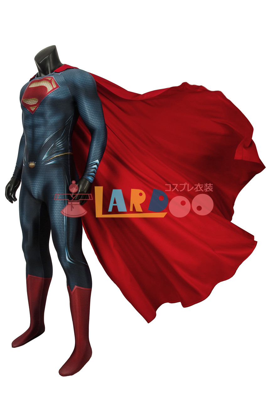 マン オブ スティール クラーク ケント カル エル スーパーマン Man Of Steel Superman Clark Kent ジャンプスーツコスプレ衣装 コスチューム Cosplay