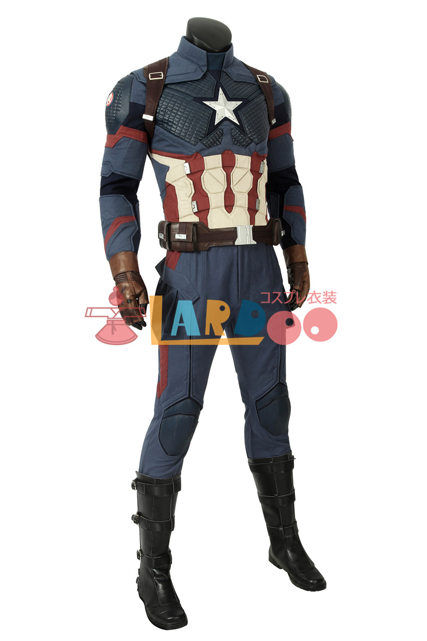 アベンジャーズ/エンドゲーム スティーブ ロジャース キャプテン アメリカ Avengers: Endgame Steven Rogers  Captain America ブーツ付かない コスプレ衣装 映画 コスチューム ゲーム cosplay