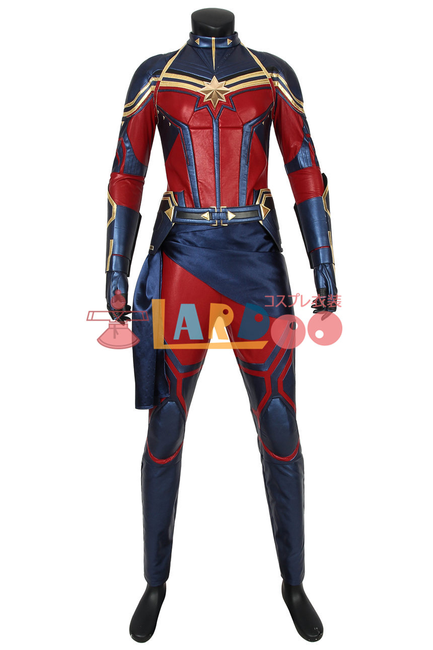 画像1: アベンジャーズ/エンドゲーム キャプテンマーベル キャロル・ダンバース Avengers4: Endgame Captain Marve Carol Danvers コスプレ衣装 コスチューム cosplay (1)