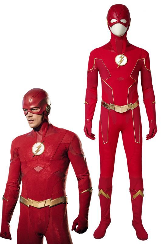 画像1: フラッシュ シーズン6 バリー・アレン The Flash Season 6 Barry Allen コスプレ衣装 コスチューム cosplay (1)
