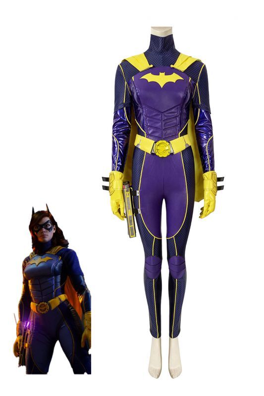 画像1: バットマン ゴッサム・ナイツ バットガール Batman：Gotham Knights Batgirl コスプレ衣装 コスチューム cosplay (1)