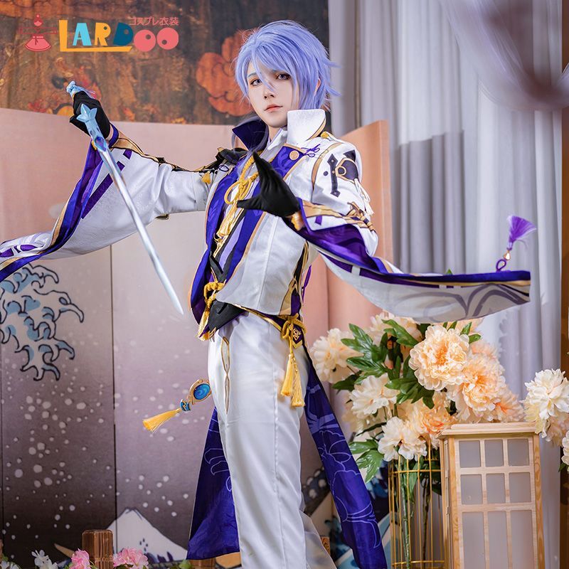 【半額処分】原神 Genshin 稲妻 神里綾人-かみさと あやと コスプレ衣装 コスチューム cosplay