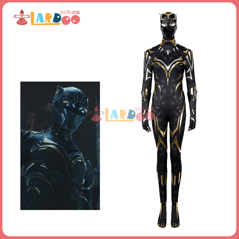 画像1: ブラックパンサー：ワカンダ・フォーエバー Black Panther：Wakanda Forever シュリ-Shuri コスプレ衣装 ジャンプスーツ コスチューム cosplay (1)