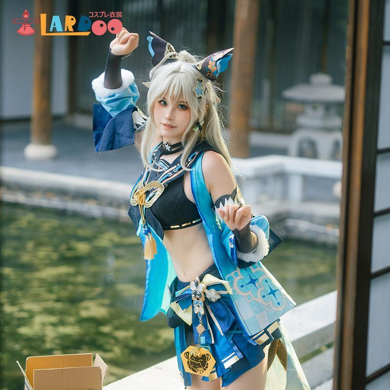 元神稲妻新キャラクター綺良良コスプレ衣装 - コスプレ