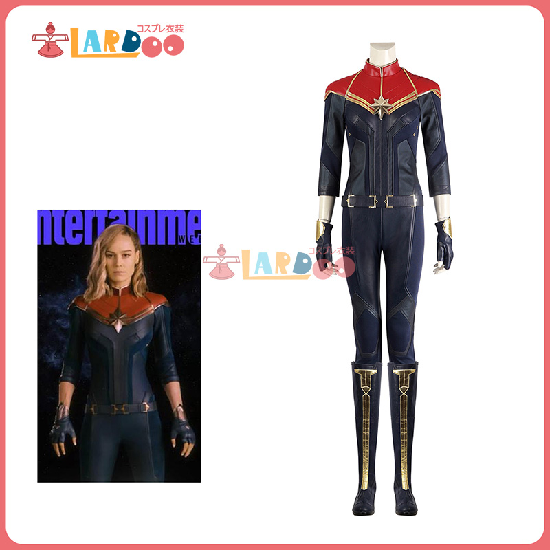 マーベルズ The Marvels キャロル・ダンヴァース/ダンバース Carol Danvers キャプテン・マーベル コスプレ衣装 コスチューム  cosplay