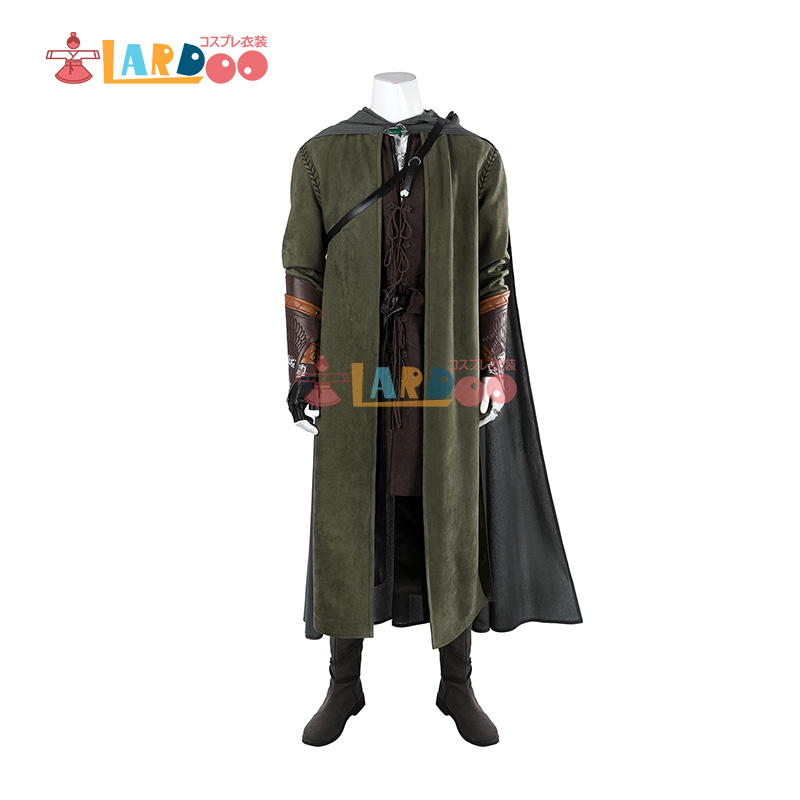 画像2: The Lord of the Rings: The Two Towers ロード・オブ・ザ・リング/二つの塔 アラゴルン -Aragorn  コスプレ衣装  コスチューム cosplay (2)