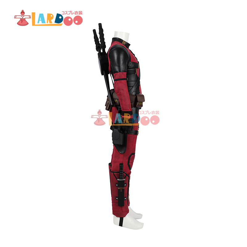 画像6: デッドプール&ウルヴァリン Deadpool3 Deadpool & Wolverine The Deadpool キッズ デッドプール コスチューム コスプレ衣装 (6)