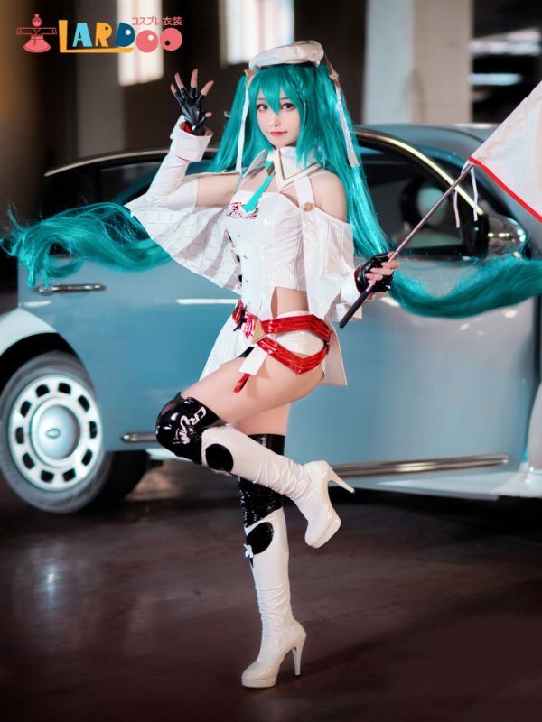 【生産停止】VOCALOID 初音ミク レーシングミク2023 コスプレ衣装 コスチューム cosplay