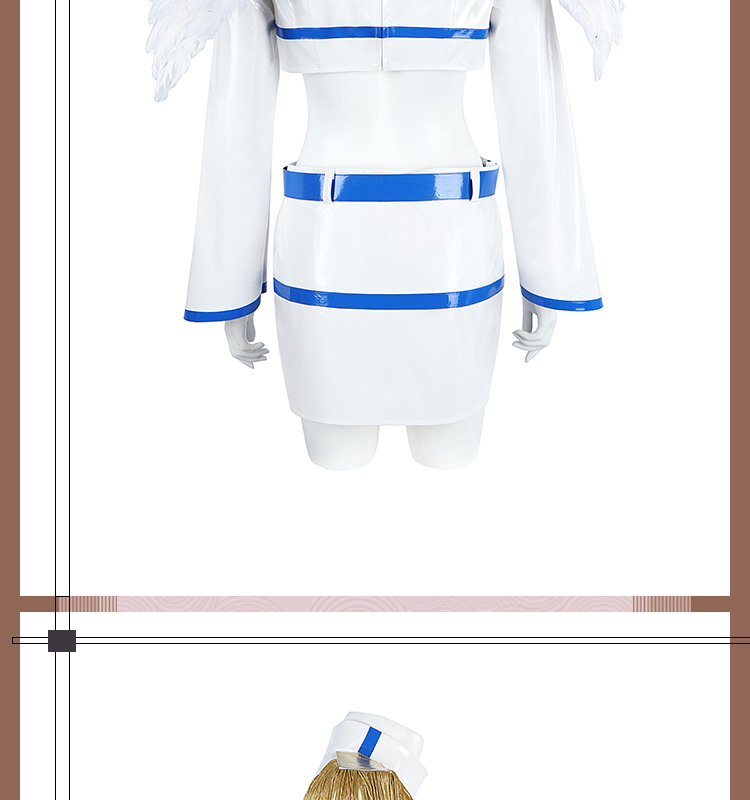 2.5次元の誘惑 ノノア（乃愛）-ノキエル コスプレ衣装 翼付き