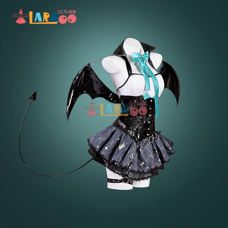 VOCALOID 初音ミク×ラスカル コラボ2023 小悪魔ミク コスプレ衣装 コスチューム cosplay