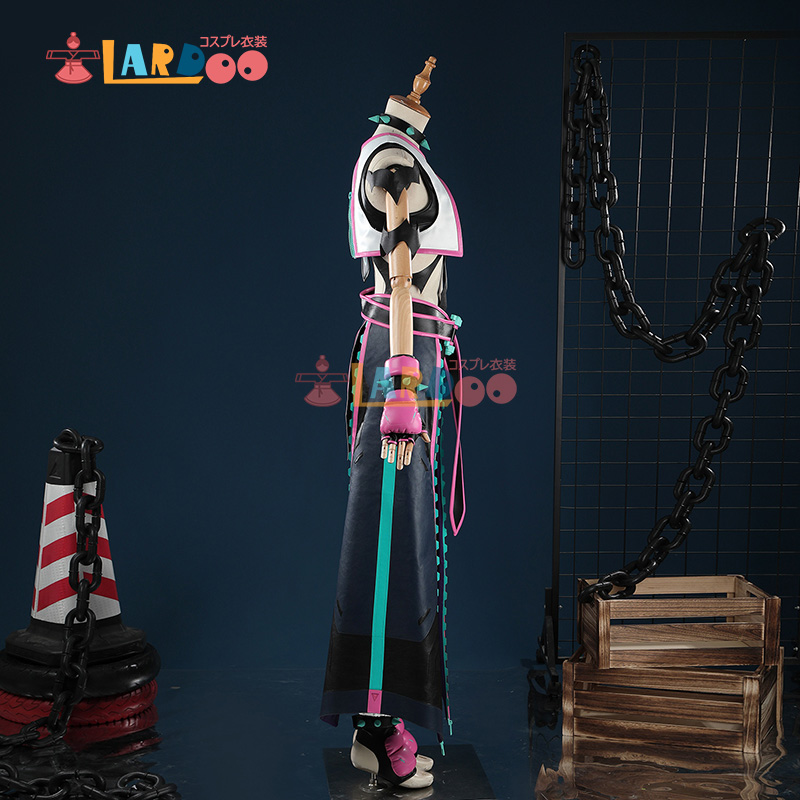 画像8: オーバーウォッチ2 × ストリートファイター6 OW2 キリコ×ジュリ コスプレ衣装 コスチューム cosplay (8)