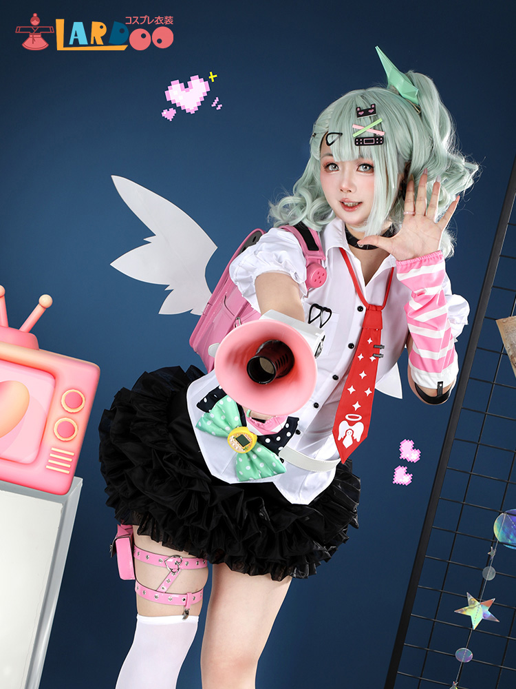 画像6: ゼンレスゾーンゼロ ゼンゼロ 「妄想エンジェル」 千夏ラミエル コスプレ衣装 コスチューム cosplay (6)
