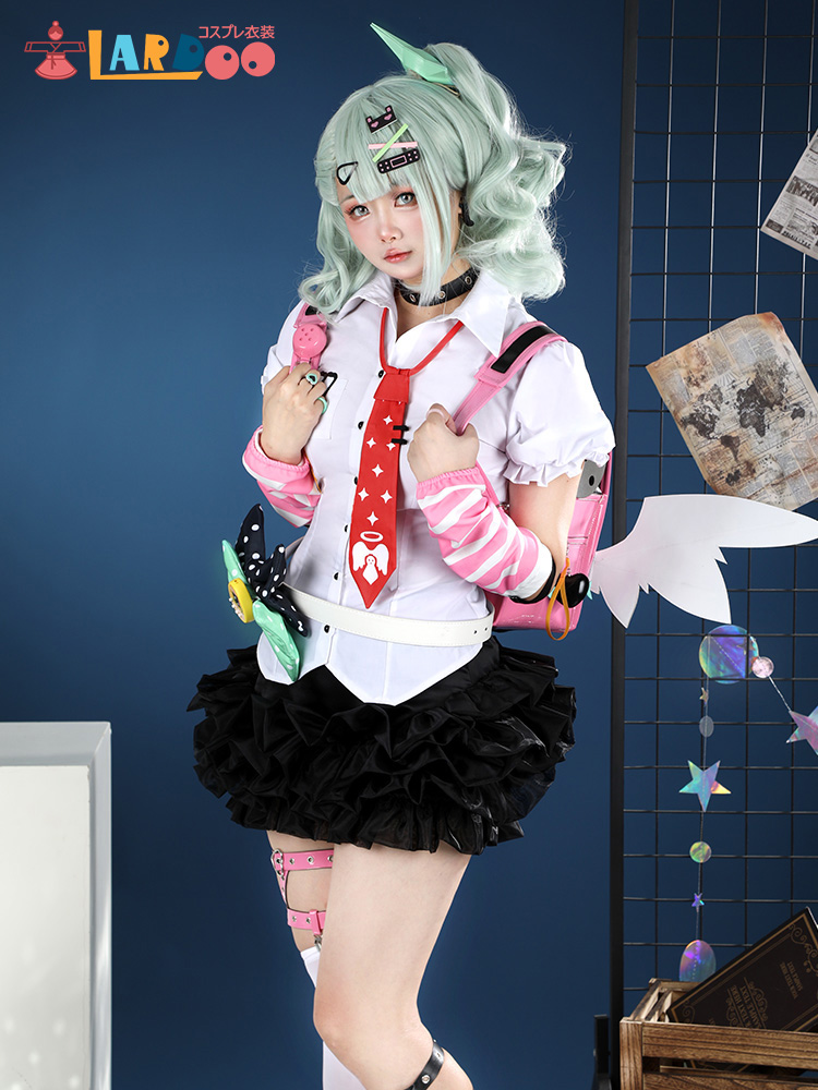 画像7: ゼンレスゾーンゼロ ゼンゼロ 「妄想エンジェル」 千夏ラミエル コスプレ衣装 コスチューム cosplay (7)