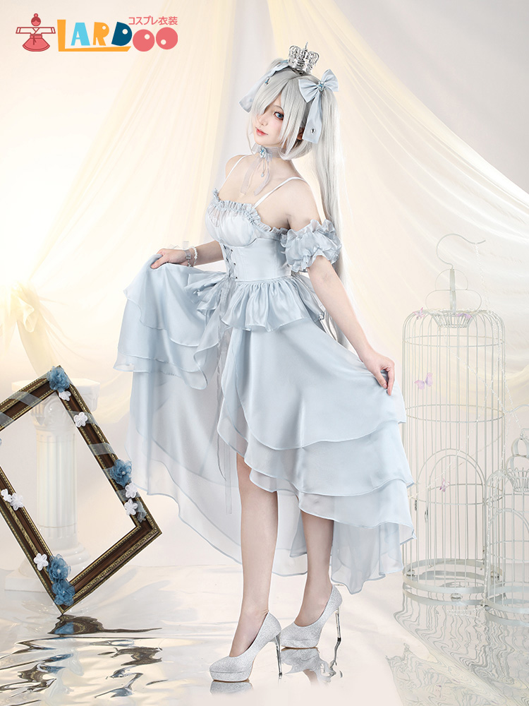 画像3: 勝利の女神:NIKKE ニケ シンデレラ  「ガラスのプリンセス」 コスプレ衣装 コスチューム cosplay (3)