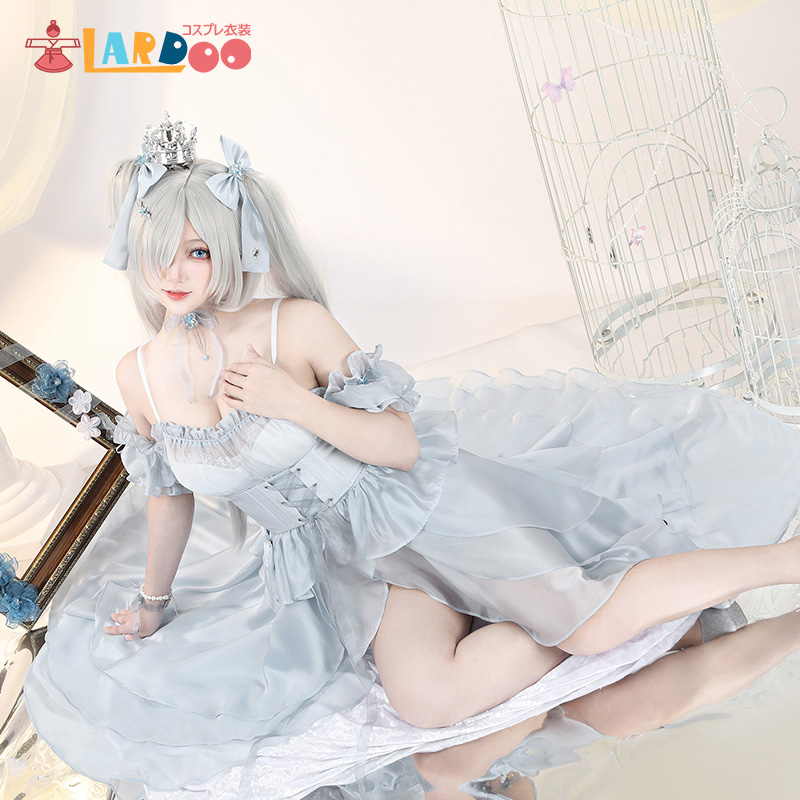 画像6: 勝利の女神:NIKKE ニケ シンデレラ  「ガラスのプリンセス」 コスプレ衣装 コスチューム cosplay (6)