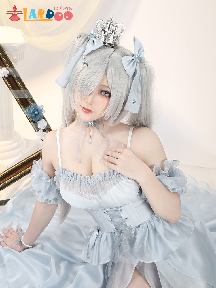 画像7: 勝利の女神:NIKKE ニケ シンデレラ  「ガラスのプリンセス」 コスプレ衣装 コスチューム cosplay (7)