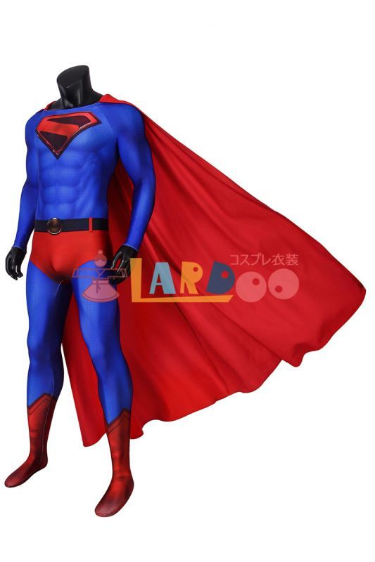 クライシス オン インフィニット アース スーパーマン カル エル クラーク ケント Crisis On Infinite Earths Superman Kal El Clark Kent ジャンプスーツコスプレ衣装 コスチューム Cosplay