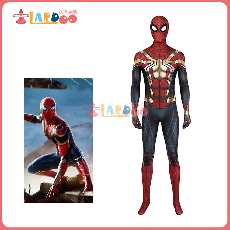 スパイダーマン3: ノー・ウェイ・ホーム ピーター・パーカー SPIDER-MAN 3: No Way Home Peter Parker  ジャンプスーツ コスプレ衣装 コスチューム cosplay
