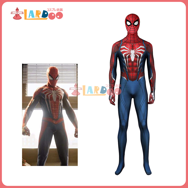 画像1: PS5『Marvel's スパイダーマン2』 ピーター・パーカー Marvel's Spider-Man2 ジャンプスーツ コスプレ衣装  コスチューム cosplay (1)