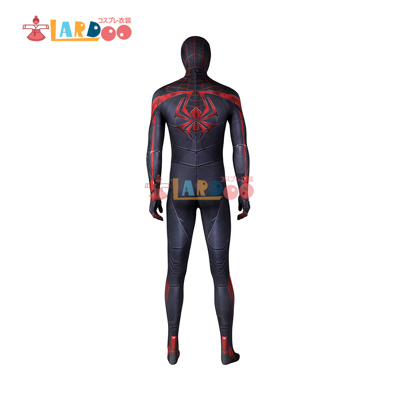 スパイダーマンPS5 Spider-Man マイルズ モラレス/Miles Morales Advanced Tech Suit 全身タイツ  ボデイースーツ コスプレ衣装 コスチューム cosplay