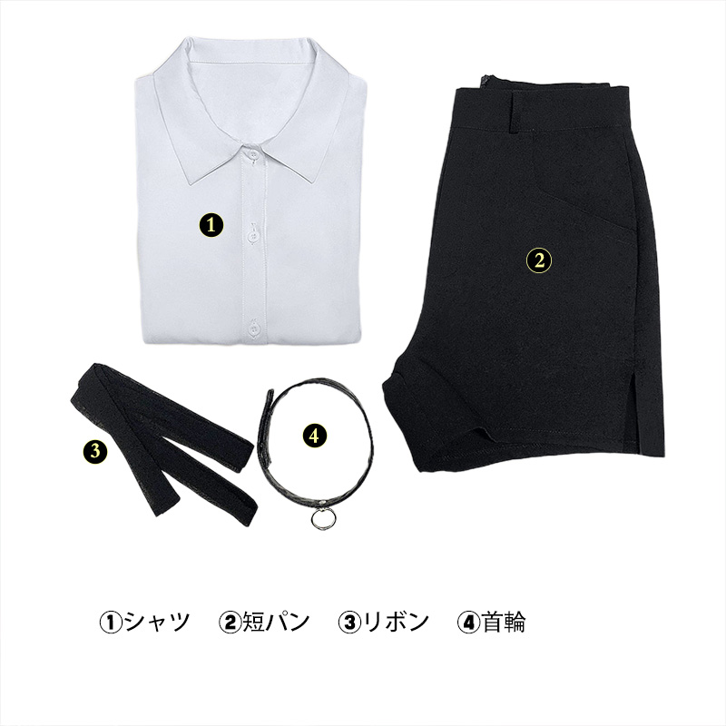 画像10: 【在庫あり】チェンソーマン レゼ コスプレ衣装 コスチューム cosplay (10)