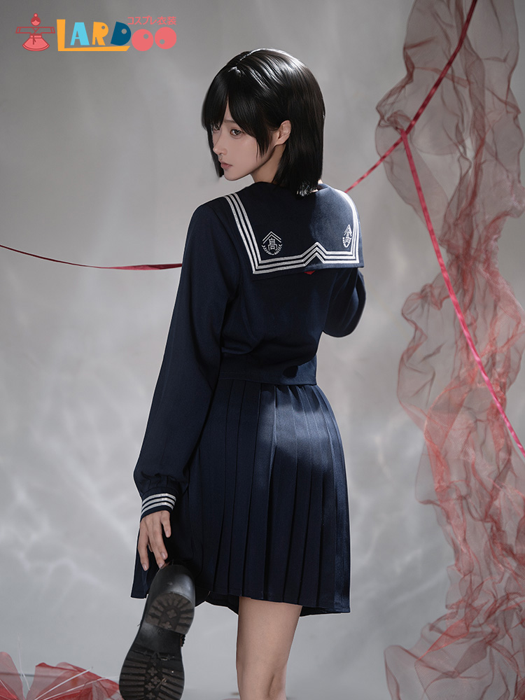 画像3: 【在庫あり】サイレントヒルf SILENT HILLf  深水 雛子 制服 コスプレ衣装 コスチューム cosplay (3)