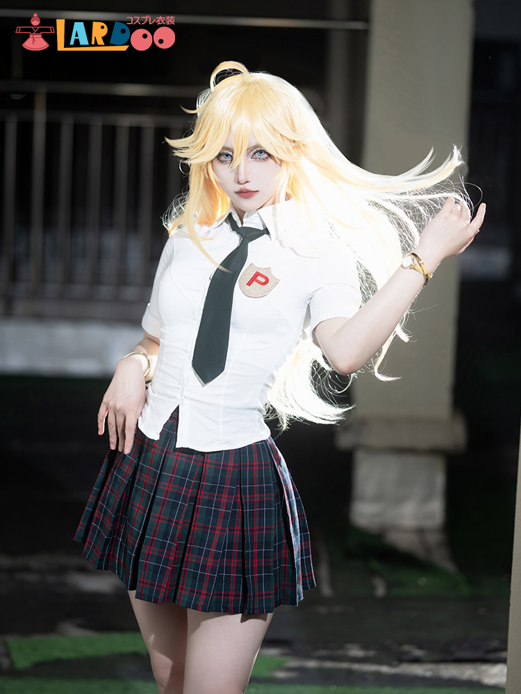 画像4: 【在庫あり】パンティ&ストッキングwithガーターベルト アナーキー·パンティ 制服 コスプレ衣装 コスチューム cosplay (4)