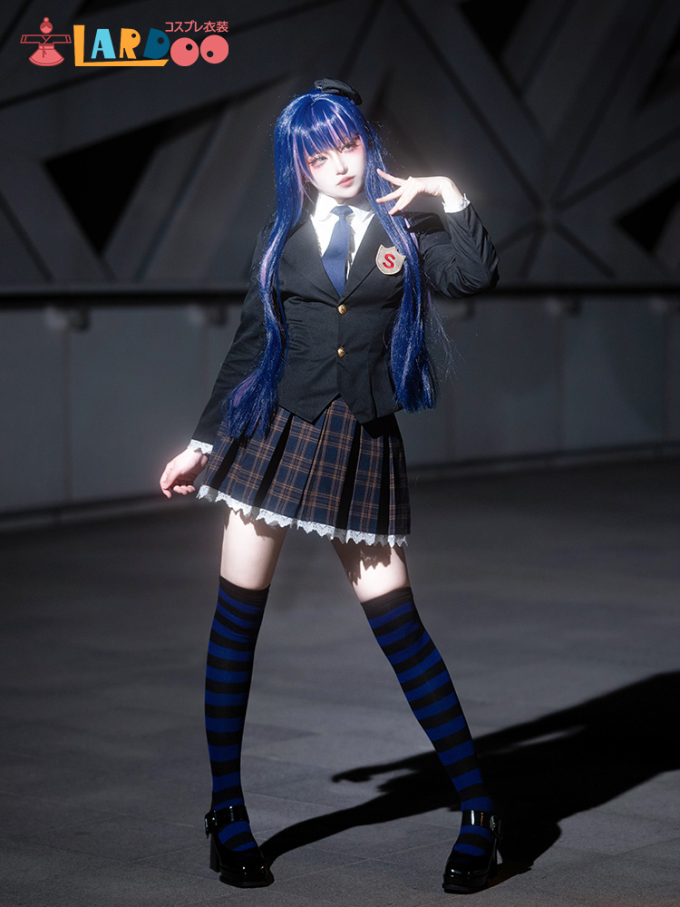 画像2: 【在庫あり】パンティ&ストッキングwithガーターベルト アナーキー·ストッキング 制服 コスプレ衣装 コスチューム cosplay (2)