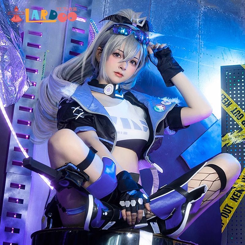 崩壊スターレイル HonkaiStarRail 銀狼-ぎんろう-SilverWolf コスプレ衣装 光沢合皮版 コスチューム cosplay