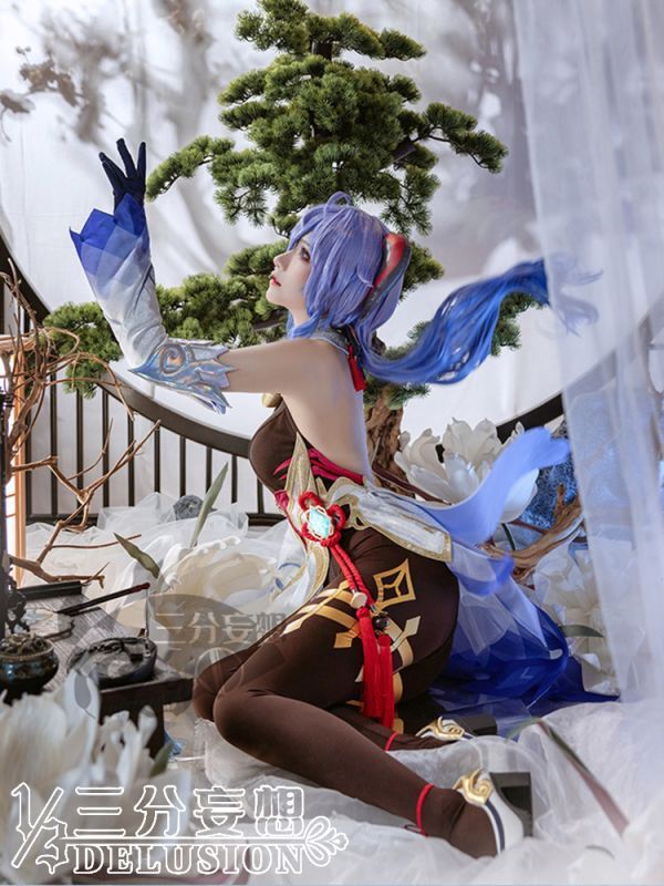 原神 コスプレ 甘雨 かんう 衣装 三分妄想 靴 | hartwellspremium.com