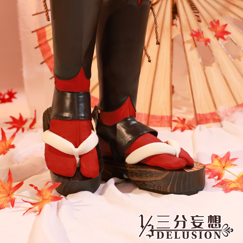 【三分妄想1/3Delusion】原神 Genshin 楓原万葉-かえではらかずは コスプレ衣装/ウィッグ/靴 コスチューム