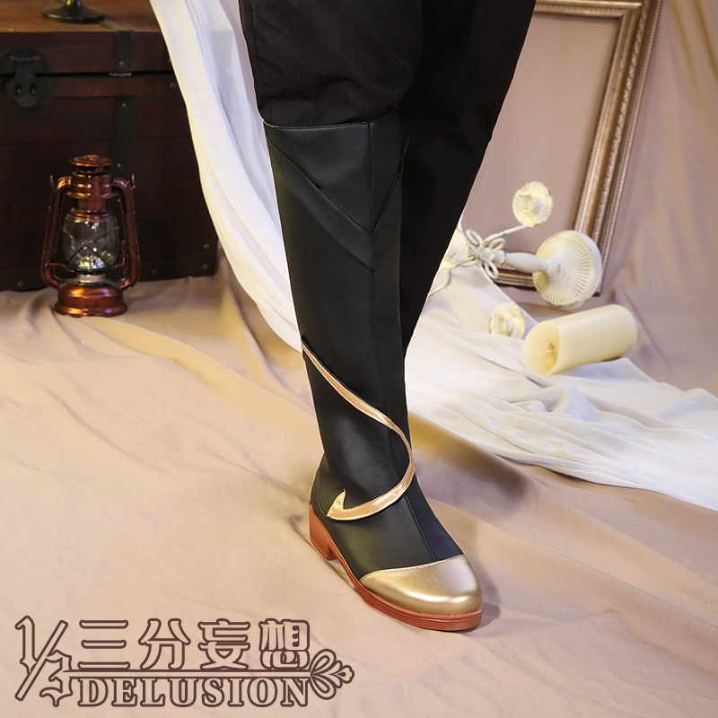 【三分妄想1/3Delusion】原神 Genshin 旅人空-Aether コスプレ衣装/ウィッグ/ブーツ コスチューム