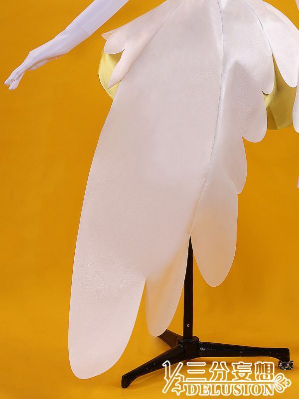 【三分妄想1/3Delusion】カードキャプターさくら 木之本桜 黄白戦闘服 コスプレ衣装 コスチューム