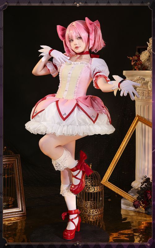 魔法少女まどか☆マギカ　鹿目まどか　コスプレ　COSPLAY