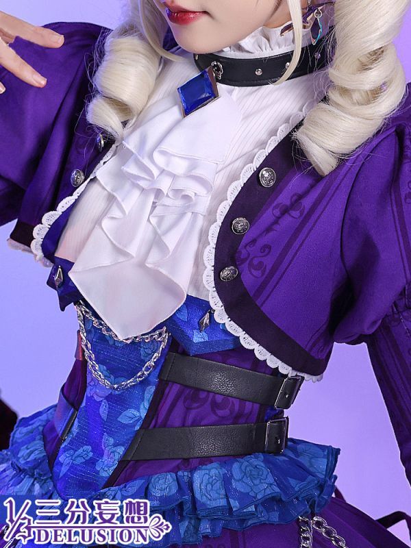 【三分妄想1/3Delusion】アイカツ！アイドルカツドウ！ 藤堂ユリカ-[ゴスマジック] コスプレ衣装 コスチューム