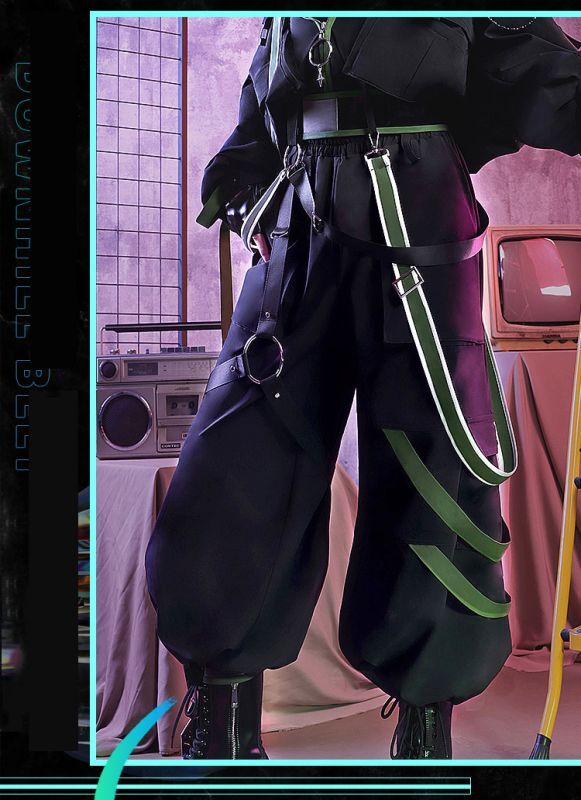 【三分妄想1/3Delusion】原神 Genshin 魈-ショウ-Xiao 二次創作日常服 コスプレ衣装 コスチューム